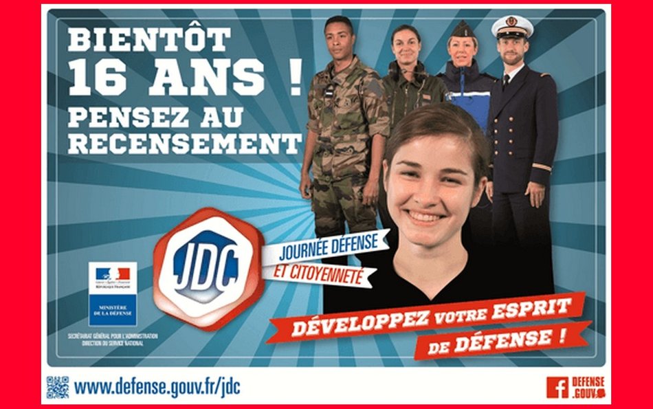 JOURNEE DEFENSE ET CITOYENNETE (JDC)