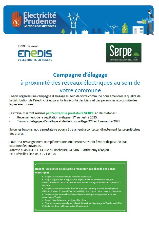 CAMPAGNE D'ELAGAGE