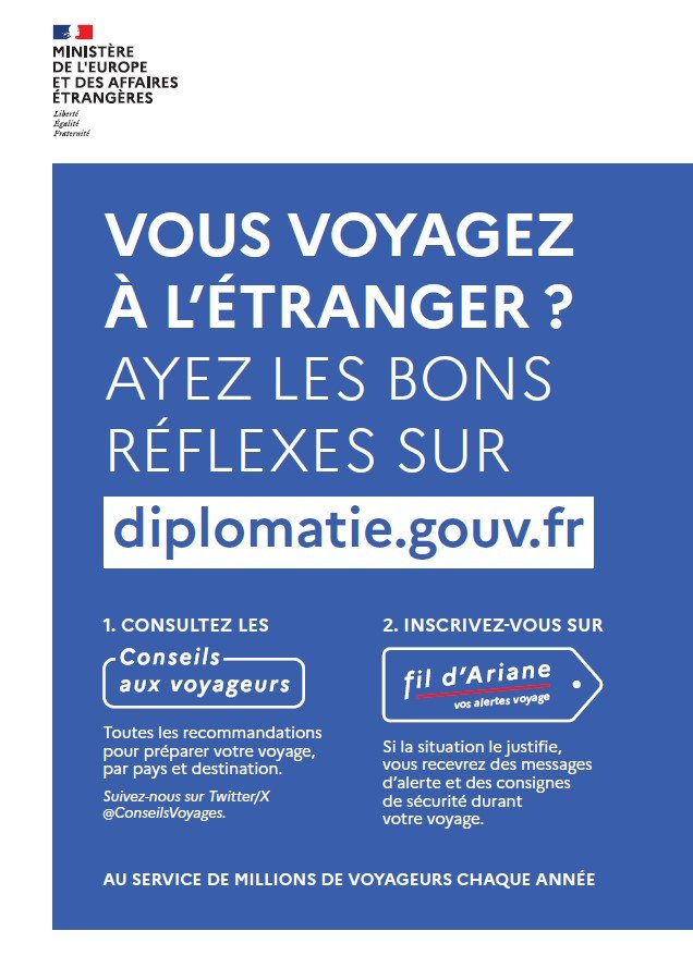 VOUS VOYAGEZ A L'ETRANGER ? VOUS VOYAGEZ A L'ETRANGER ?