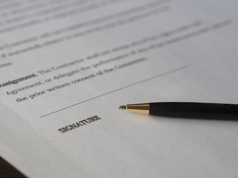Légalisation d'une signature