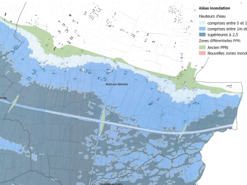 Plan zone inondable