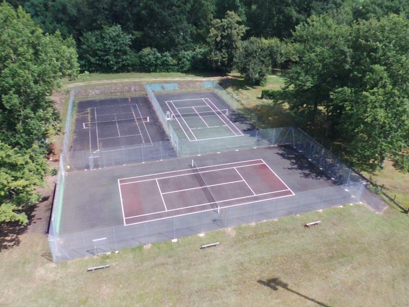Terrains de tennis