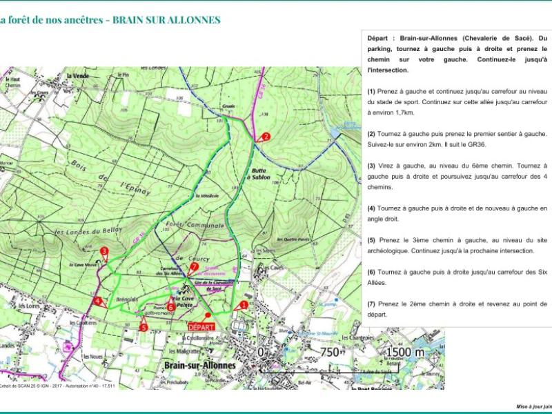 Plan randonnée