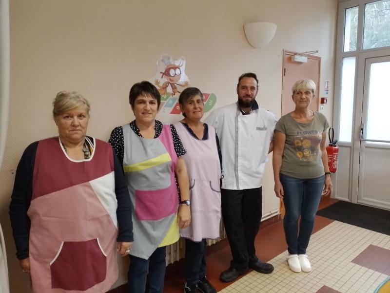 Personnel du restaurant scolaire