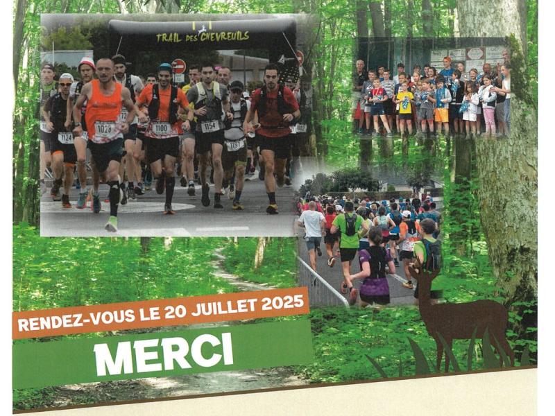 TRAIL DES CHEVREUILS 🏃