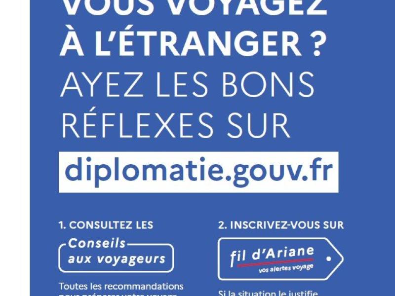 VOUS VOYAGEZ A L'ETRANGER ?