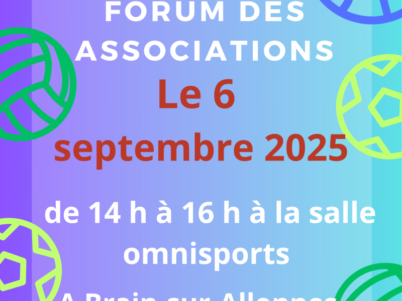 📢 FORUM DES ASSOCIATIONS