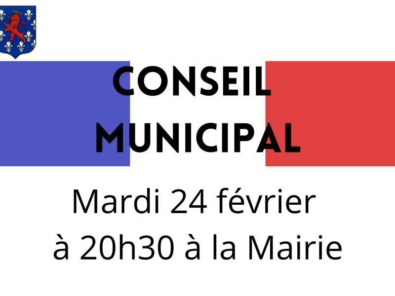 CONSEIL MUNICIPAL