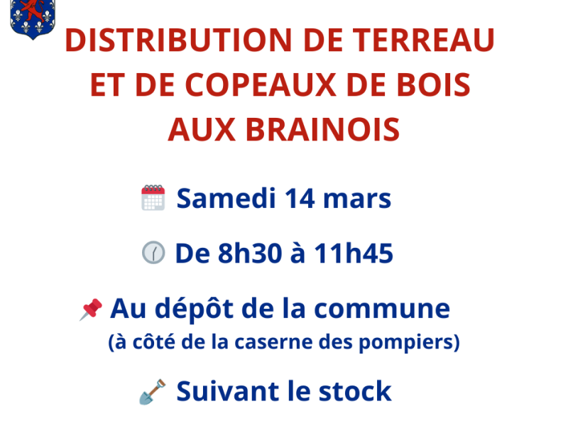 DISTRIBUTION DE TERREAU ET DE COPEAUX DE BOIS 